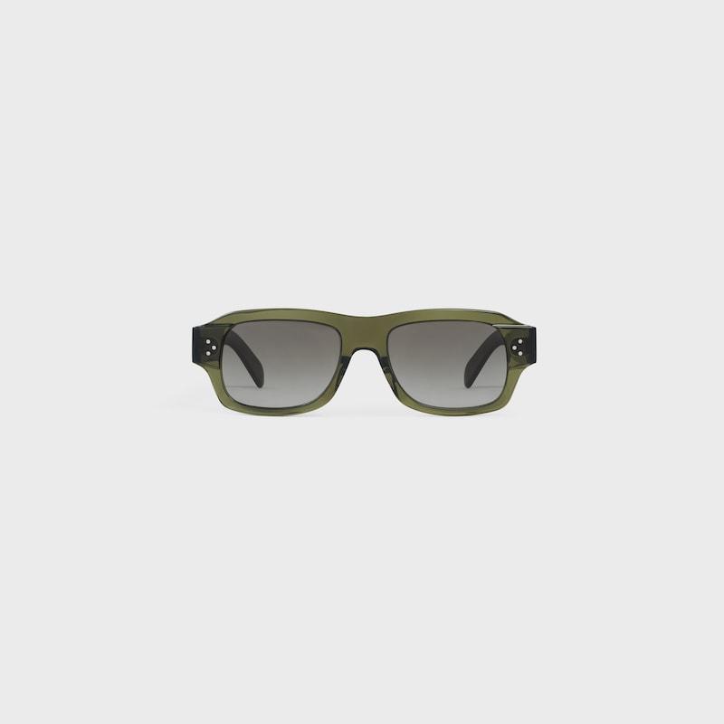 lunettes de soleil black frame 61 en acétate