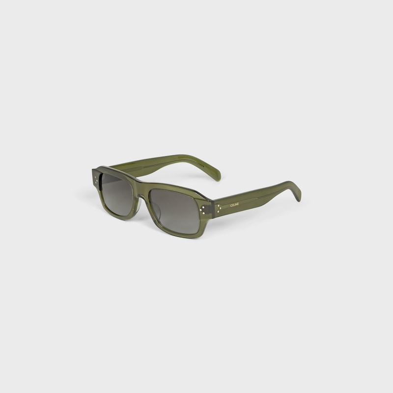 lunettes de soleil black frame 61 en acétate