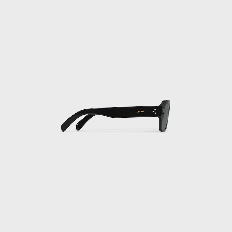 lunettes de soleil black frame 61 en acétate