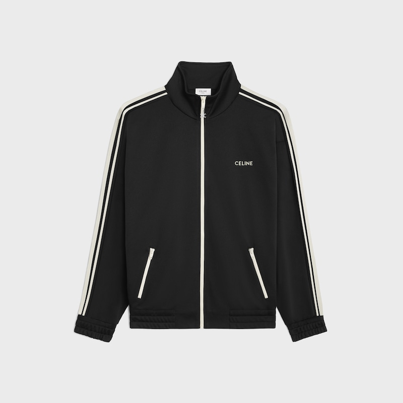 veste de survêtement céline en jersey double face