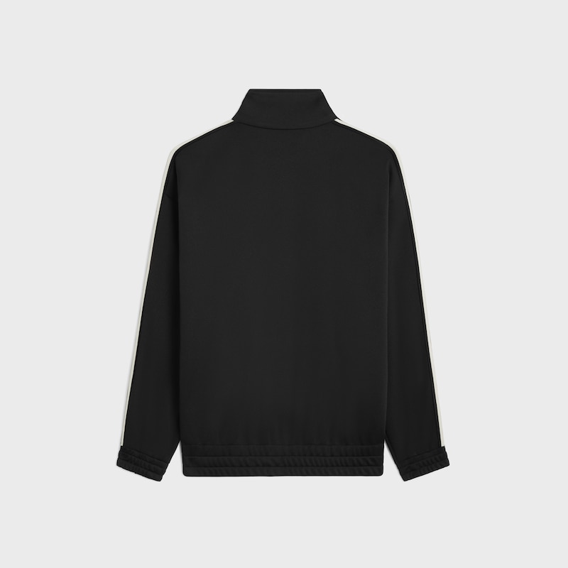 veste de survêtement céline en jersey double face