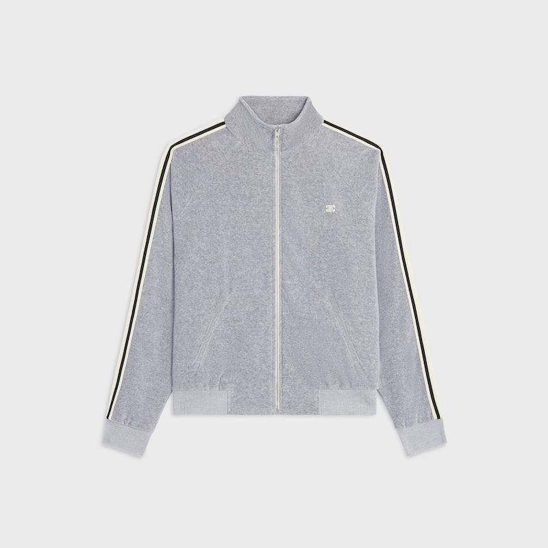 veste de survêtement en velours de coton