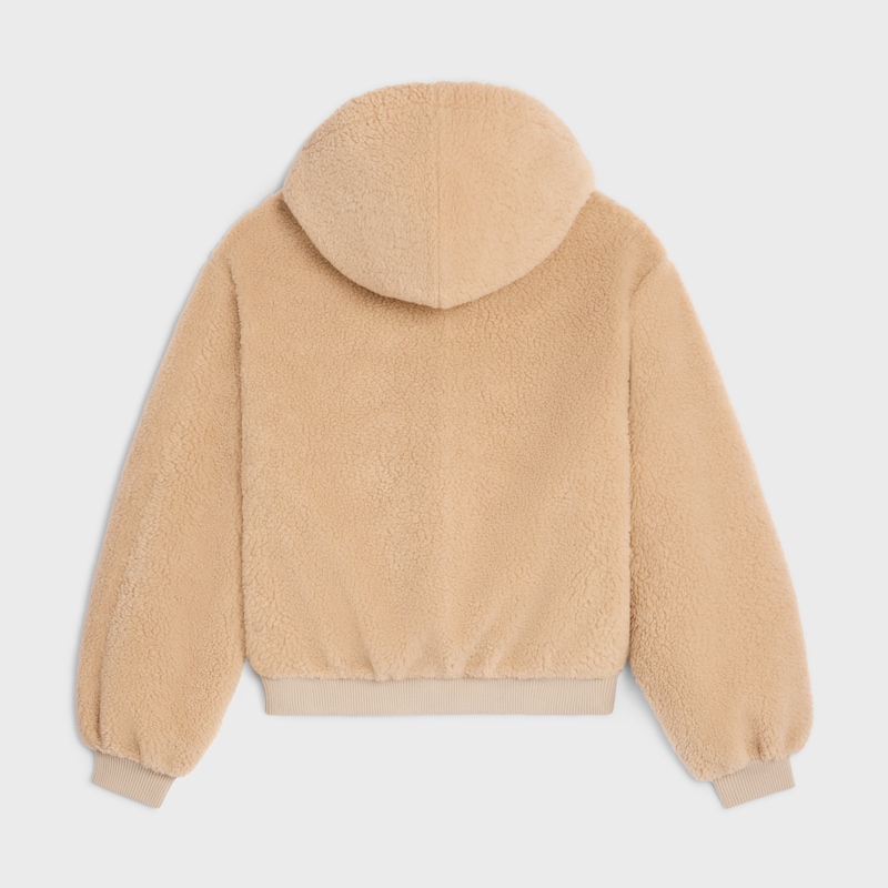 veste à capuche en polaire