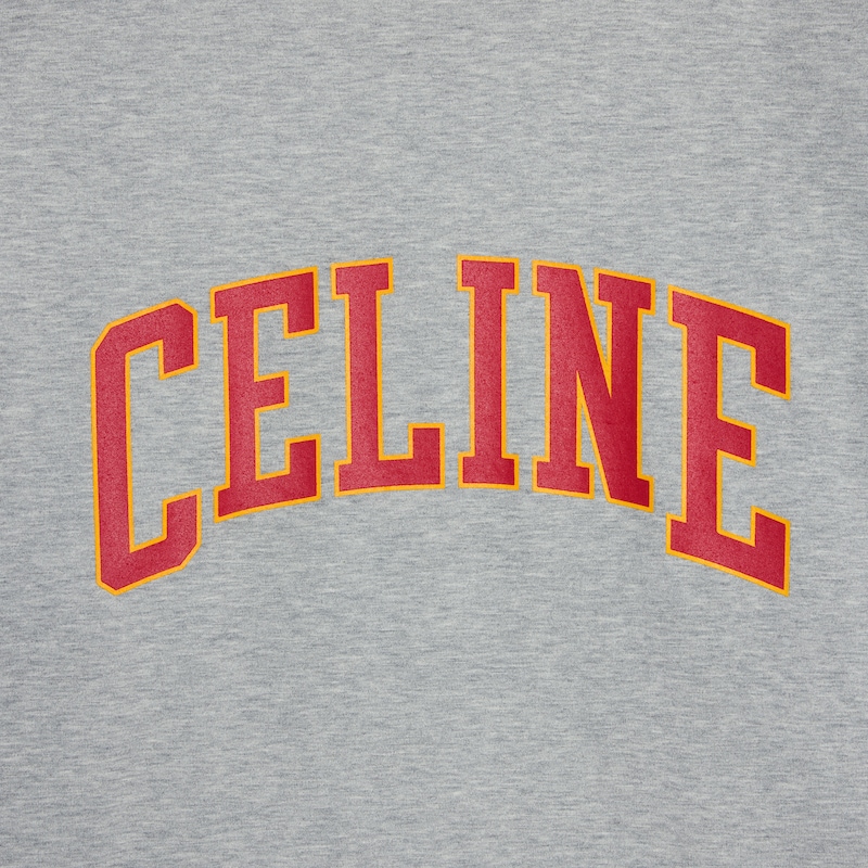 t-shirt à manches longues en jersey de coton