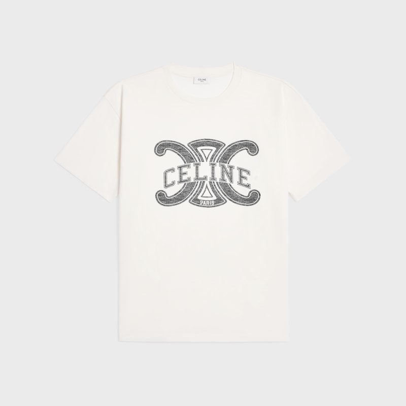 t-shirt ample en jersey de coton