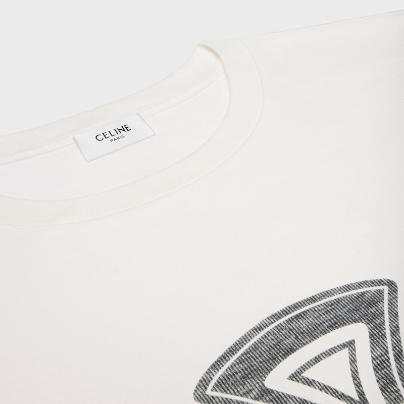 t-shirt ample en jersey de coton
