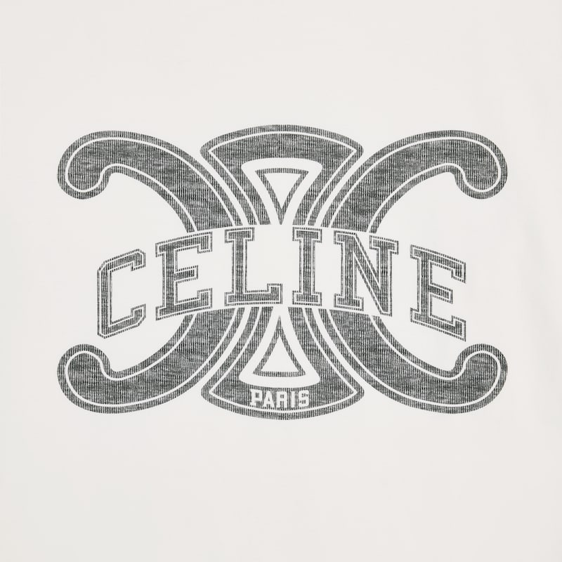 t-shirt ample en jersey de coton