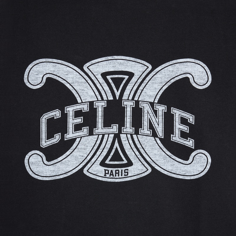 t-shirt ample en jersey de coton