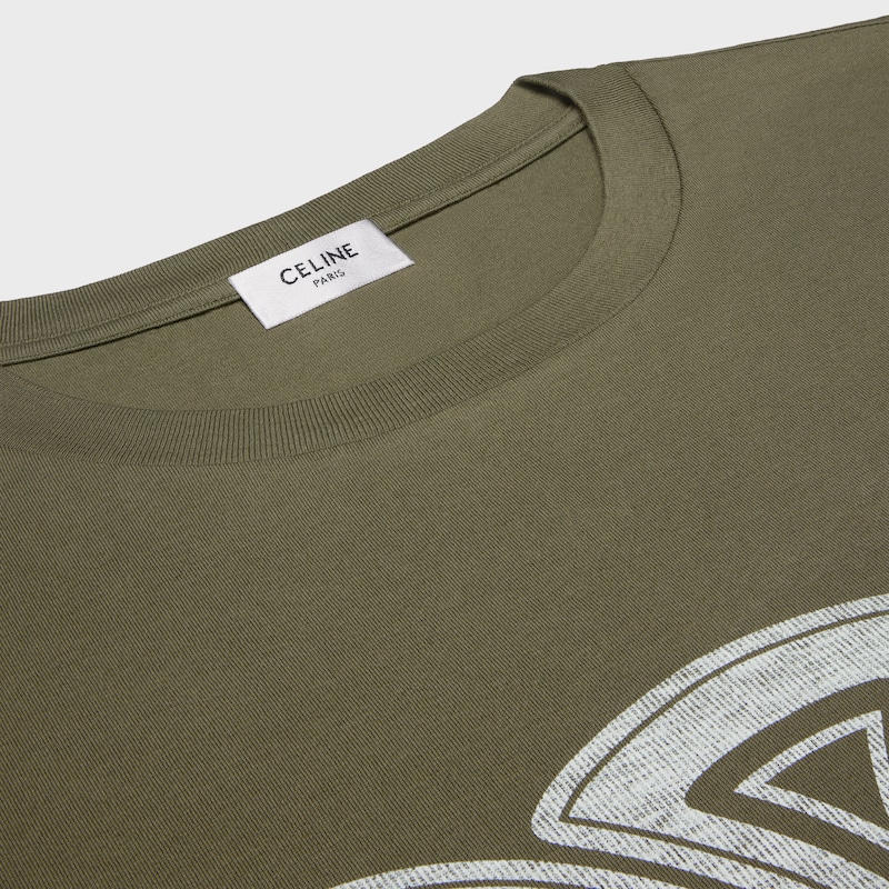 t-shirt ample en jersey de coton