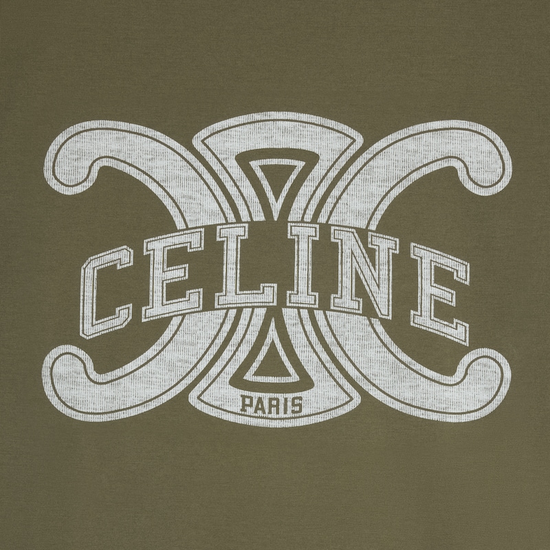 t-shirt ample en jersey de coton