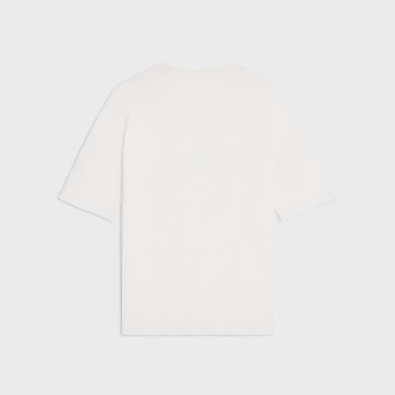t-shirt double épaisseur en jersey de coton fin