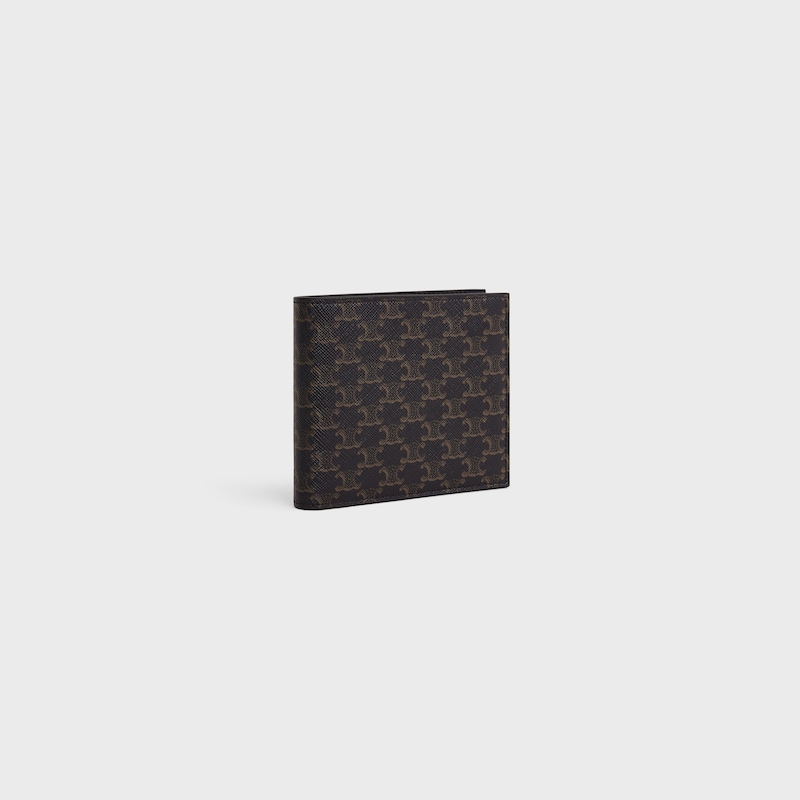 portefeuille à deux volets en toile triomphe
